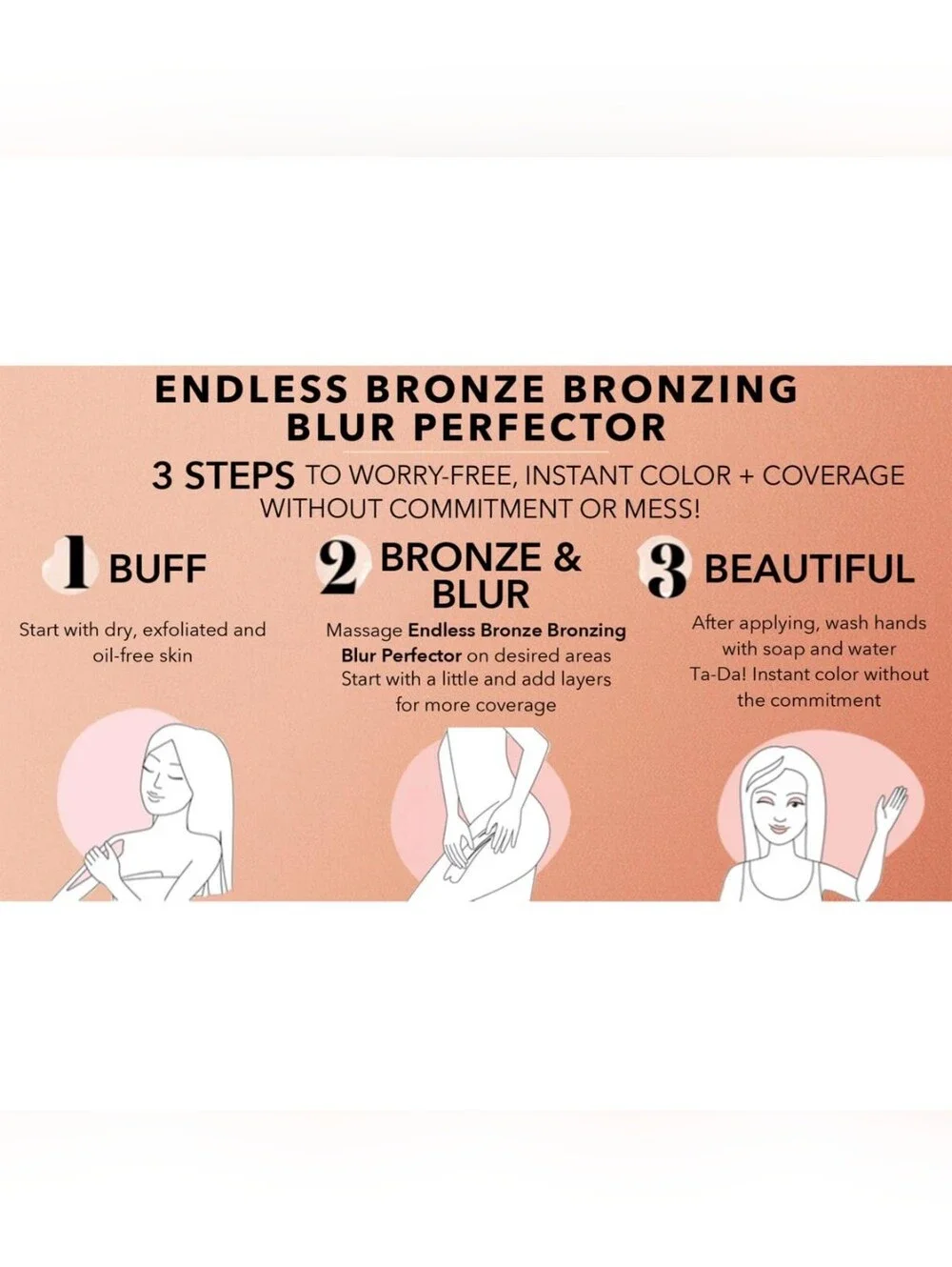 New Nakery Beauty Endless Bronze Bronzing Blur Perfector - 5.07 Oz Sealed